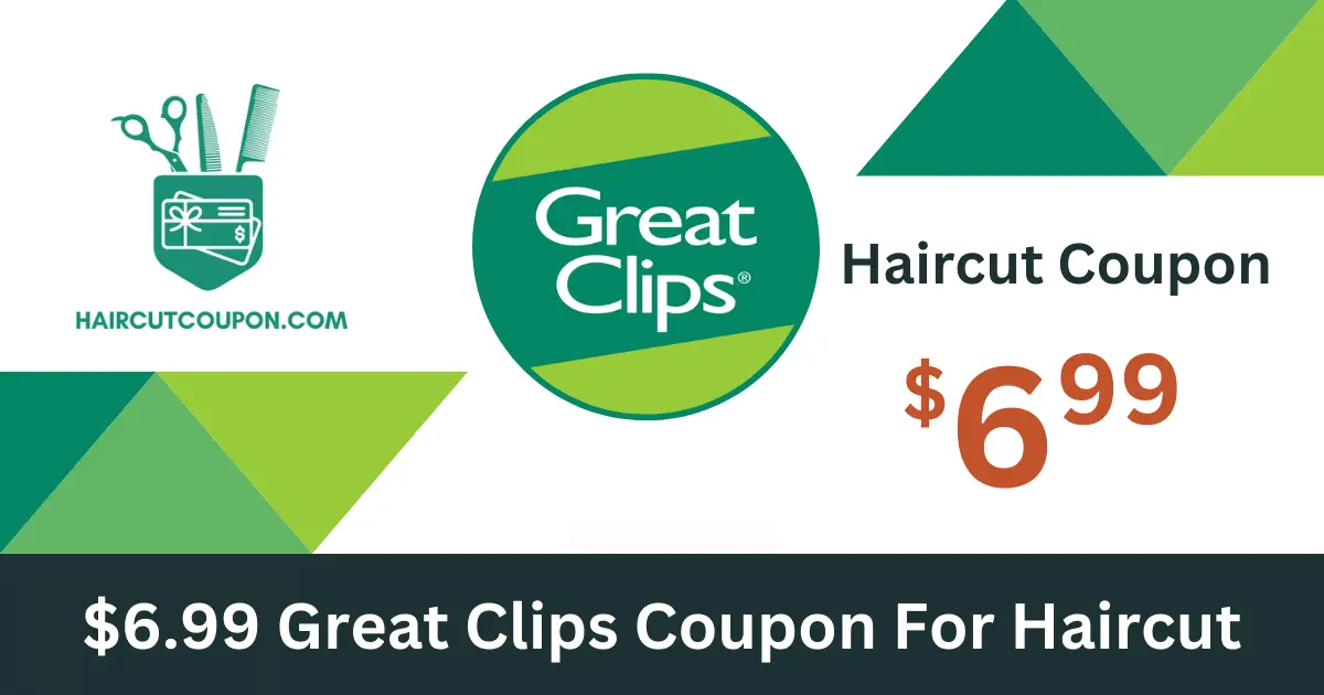Working 6.99 Great Clips Coupon ! June 2024
