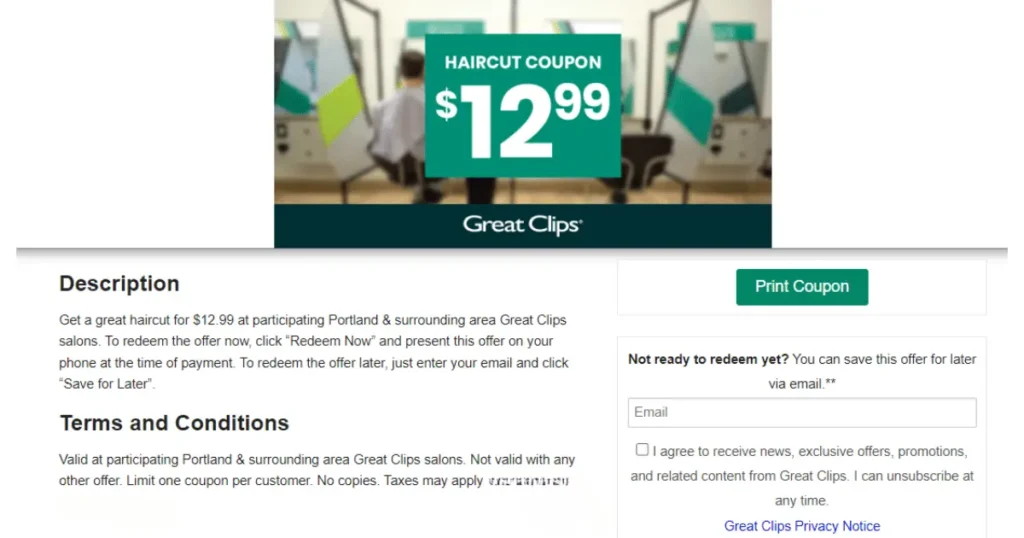 Great Clips Coupons June 2024 Kally Mahala