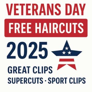 Veterans Day Free Haircuts 